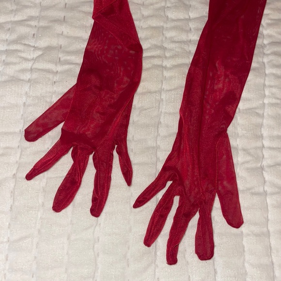 SOLD OUT Nadine Merabi Red Jumpsuit - Picture 14 of 14